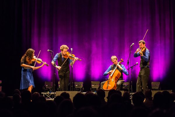 Feuerbach Quartett - Gruppenfoto beim spielen