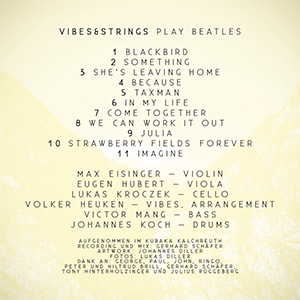 Feuerbach Quartett Vibes & Strings Play Beatles – Rückseite CD