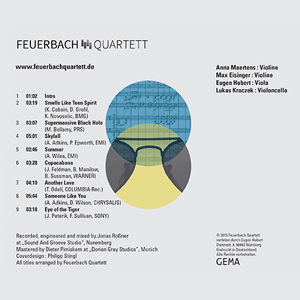 Feuerbach Quartett – Rückseite CD