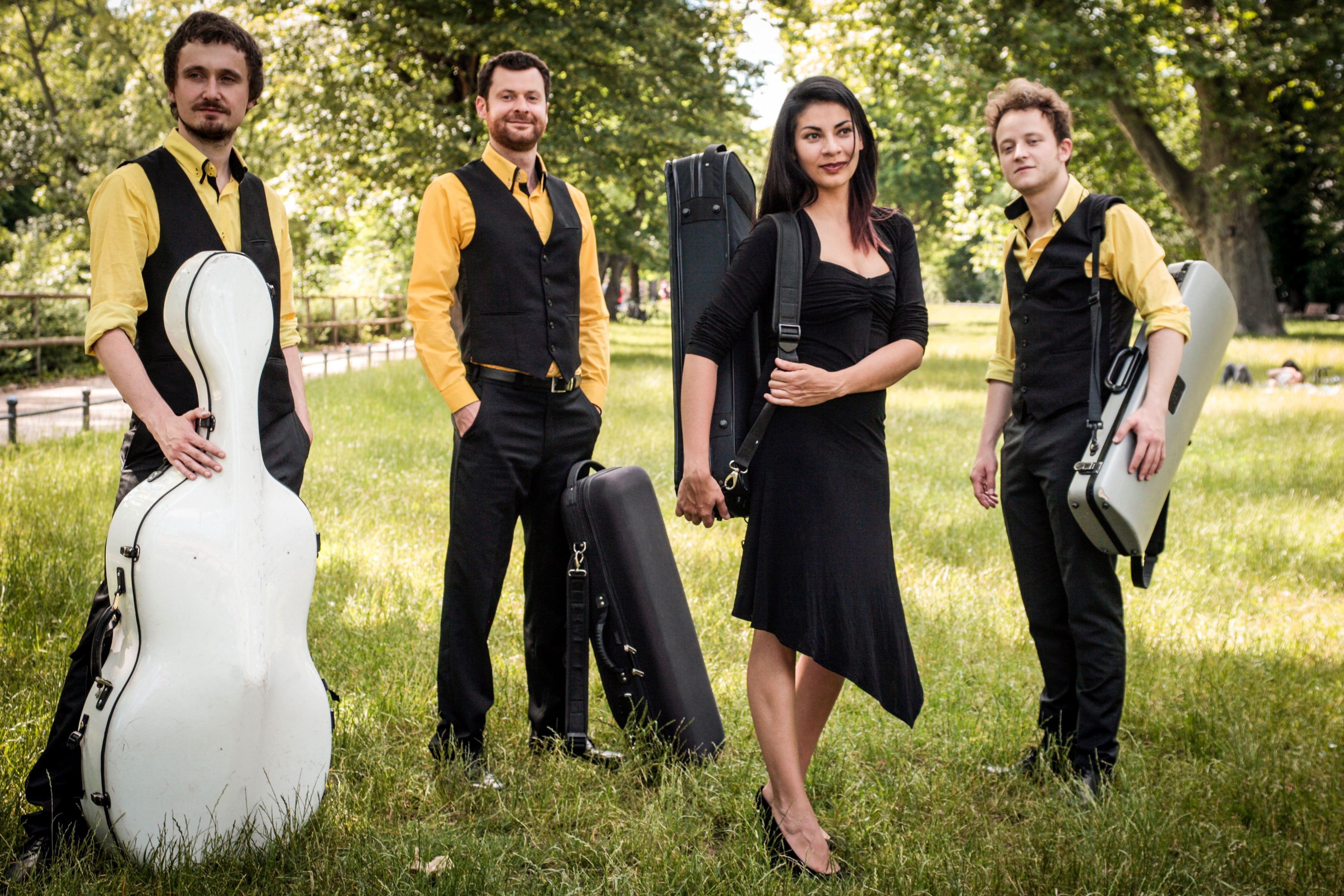 Feuerbach Quartett - Gruppenfoto