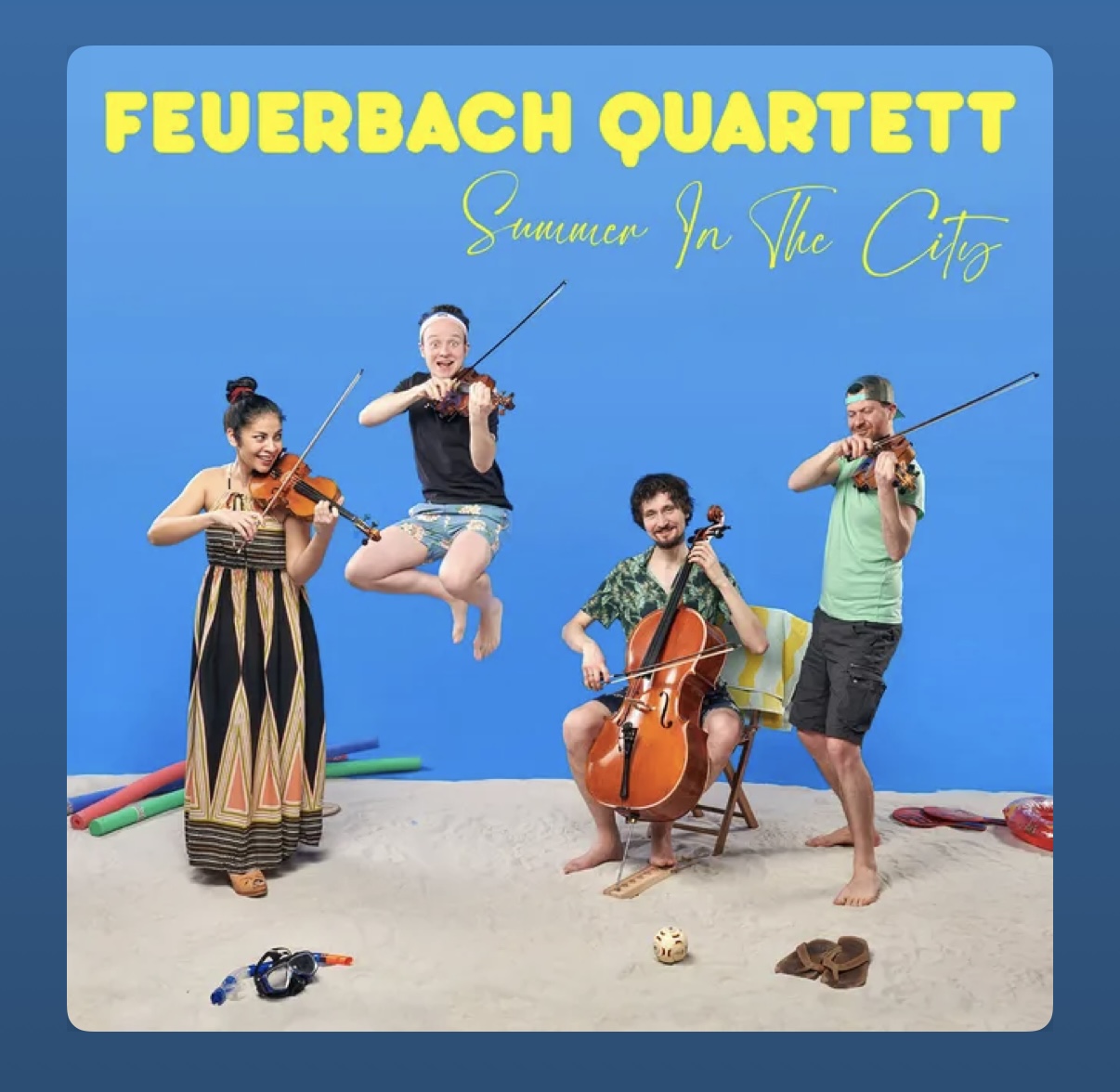 Feuerbach Quartett - Summer in the City - CD Cover